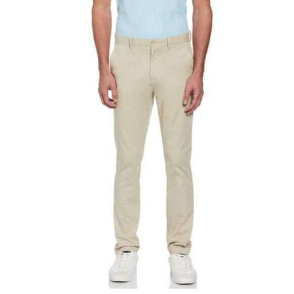 New! Penguin Wittfield Heritage Fit Khaki Chino Pants Flat Front Size 34 x 29 - Picture 1 of 9